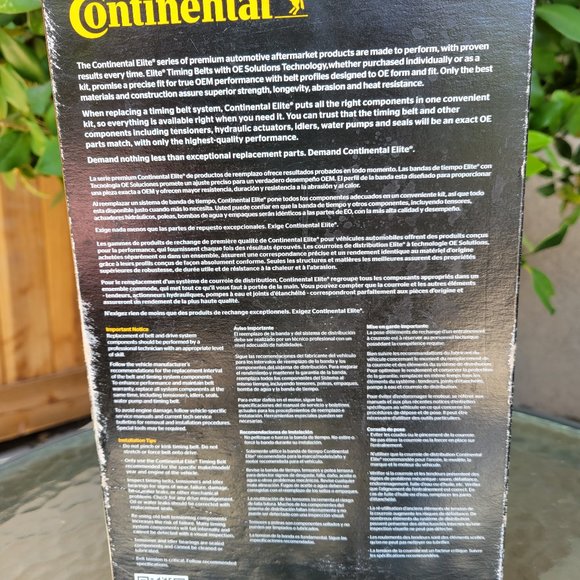 Continental Timing Component Kit NEW GTK0332 w/ Seals 06-07 Mitsubishi 2.4L - Picture 2 of 3